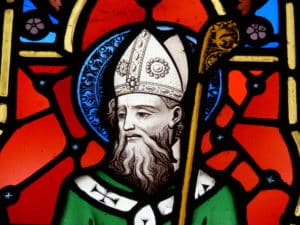 St patrick's stained glass 
