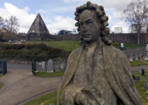 Grave Statue in Scotland