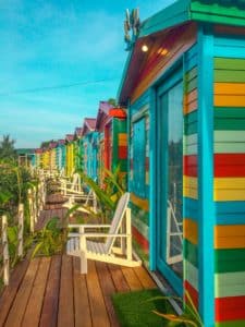 Colorful small houses