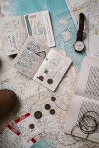 Map Passport watch 