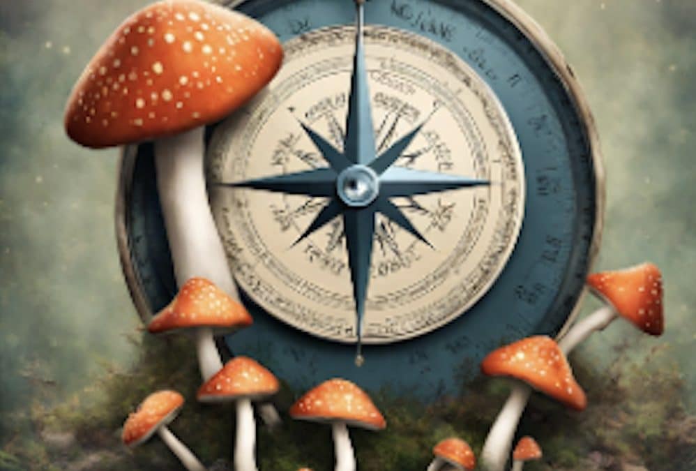 Magic Mushrooms blue compass
