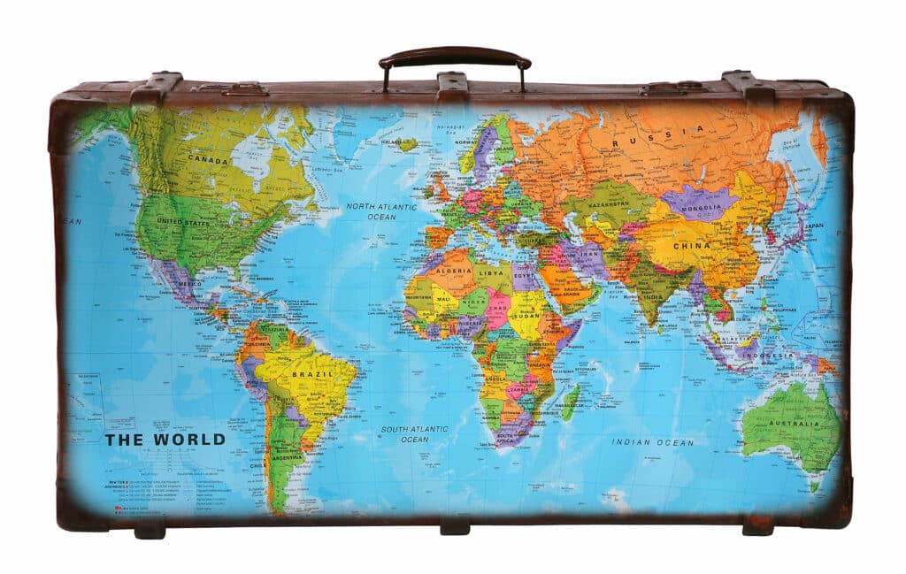 Map Luggage