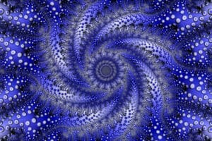 Purple spiral 