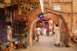 Marrakesh souk 