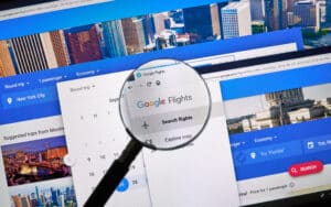 Google Search Magnifying Glass