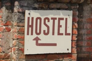Hostel Sign